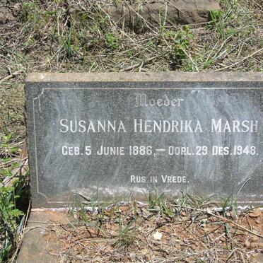 MARSH Susanna Hendrika 1886-1948