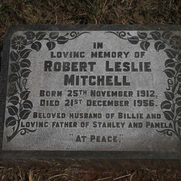 MITCHELL Robert Leslie 1912-1956