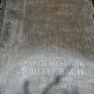 RAUTENBACH Casper Hendrik 1959-1978