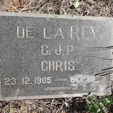 REY C.J.P., de la 1905-1975