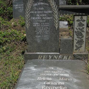 REYNEKE Cornelius Johannes Frederik 1883-1949 & Helena Maria Catharina 1886-1984