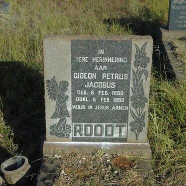 ROODT Gideon Petrus Jacobus 1950-1950