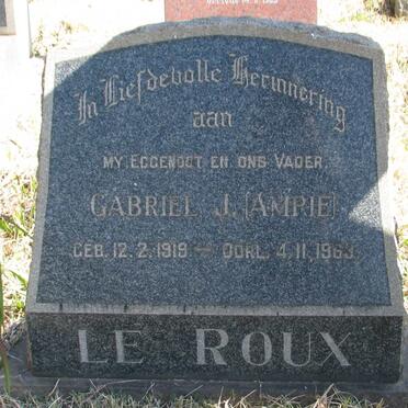 ROUX Gabriel J., le 1919-1963