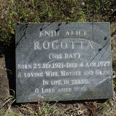 ROGOTTA Enid Alice nee DAY 1921-1977