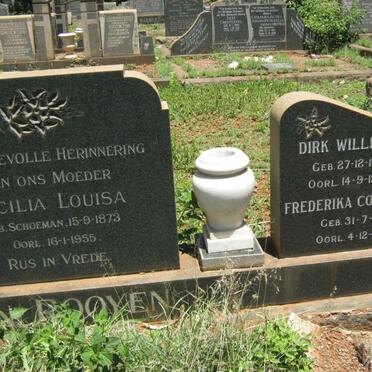 ROOYEN Cecilia Louisa, van nee SCHOEMAN 1873-1955 :: VAN ROOYEN Ellie 1905-1985 :: VAN ROOYEN Elizabeth 1906-1990 :: VAN ROOYEN Dirk Willem 1911-1995 :: VAN ROOYEN Frederika Coenderatina 1912-1993_2
