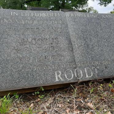 ROODT Jan Stephanus Jacobus 1939-1985