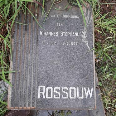 ROSSOUW Johannes Stephanus 1912-1958