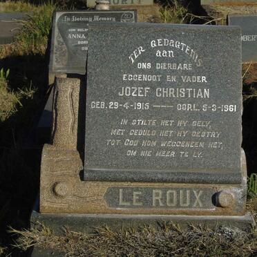 ROUX Jozef Christian, le 1915-1961