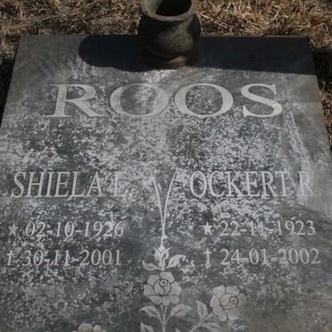 ROOS Ockert R. 1923-2002 & Shiela L. 1926-2001