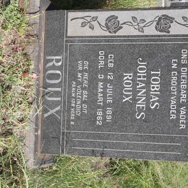 ROUX Tobias Johannes 1891-1962