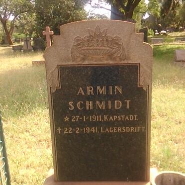 SCHMIDT Armin 1911-1941