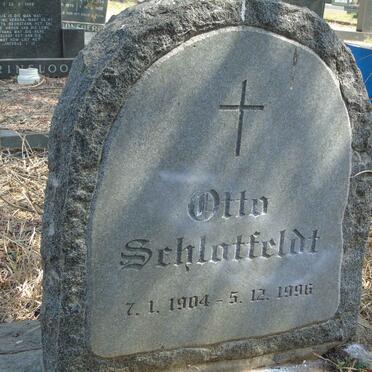 SCHLOTFELDT Otto 1904-1996