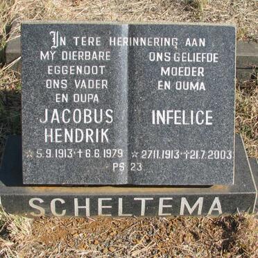 SCHELTEMA Jacobus Hendrik 1913-1979 &amp; Infelice 1913-2003