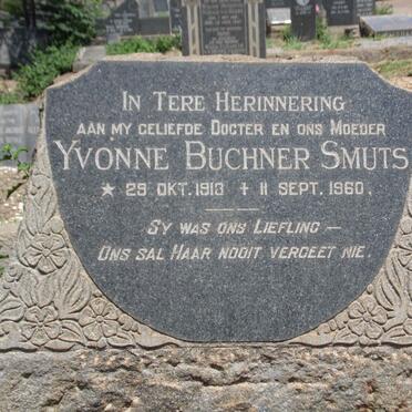 SMUTS Yvonne Buchner 1913-1960