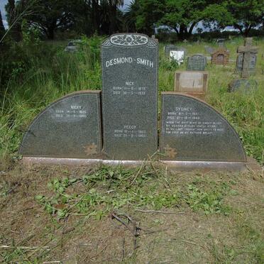 SMITH Nick, DESMOND 1878-1972 & Peggy 1903-1962 :: DESMOND-SMITH Nicky 1925-1990  :: DESMOND-SMITH Sydney 1927-1942
