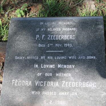 ZEEDERBERG P.F. -1943 & Fedora Victoria -1966
