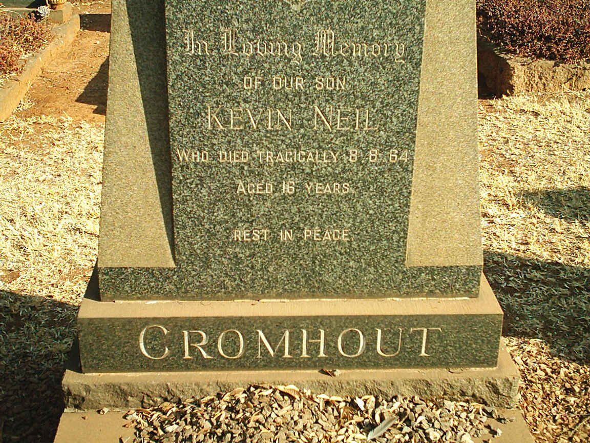 CROMHOUT Kevin Neil -1964