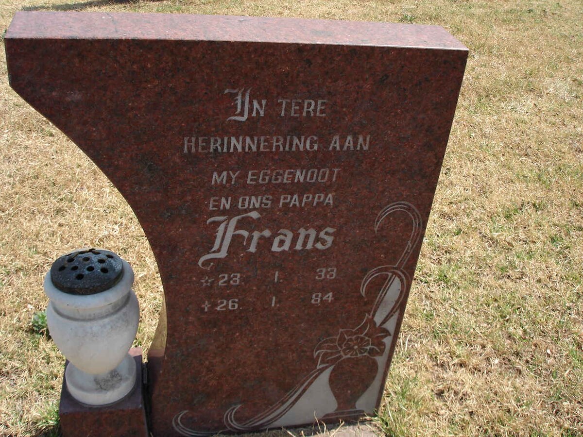 ? Frans 1933-1984