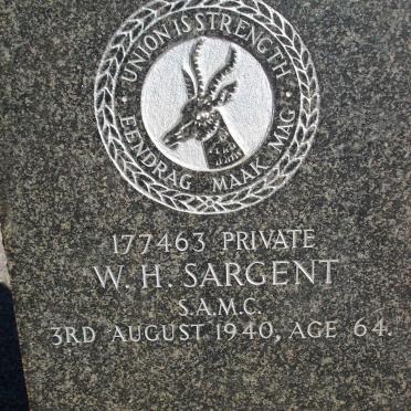 SARGENT W.H. -1940