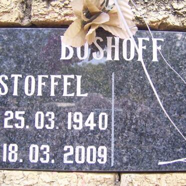 BOSHOFF Stoffel 1940-2009