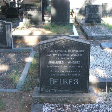 BEUKES Johannes Andries 1925-1963