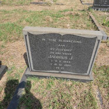 BOTHA Jacobus J. 1948-1983