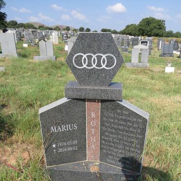 BOTHA Marius 1974-2016