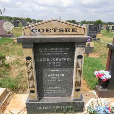 COETSEE Louis Johannes 1942-2021 & Carolien SMIT 1945- 