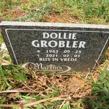 GROBLER Dollie 1943-2021