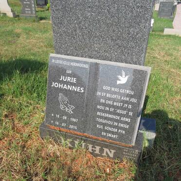 KUHN Jurie Johannes 1967-2015