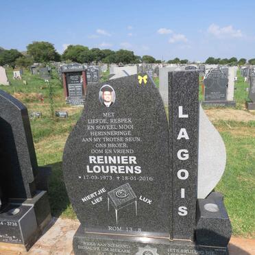 LAGOIS Reinier Lourens 1973-2016