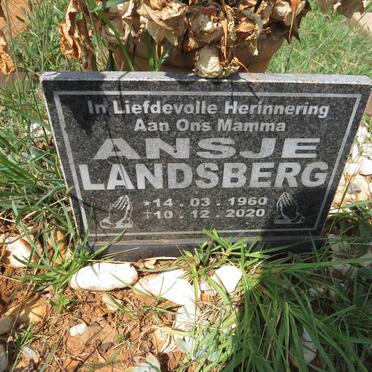 LANDSBERG Ansje 1960-2020
