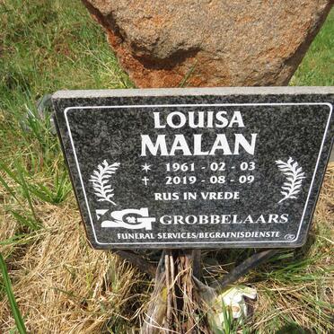 MALAN Louisa 1961-2019