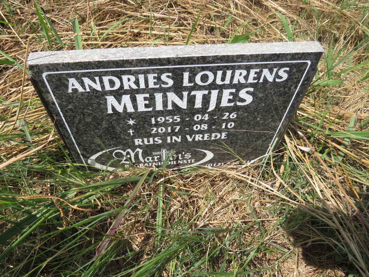 MEINTJES Andries Lourens 1955-2017