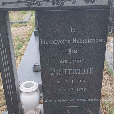 MERWE Pietertjie, van der 1962-1972