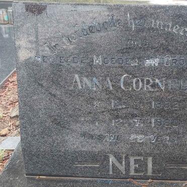 NEL Anna Cornelia 1892-1980