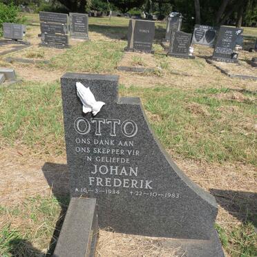 OTTO Johan Frederik 1934-1983