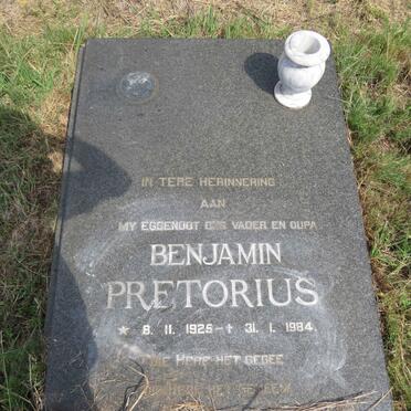 PRETORIUS Benjamin 1925-1984