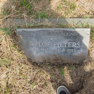 PIETERS Roelof 1967-1984