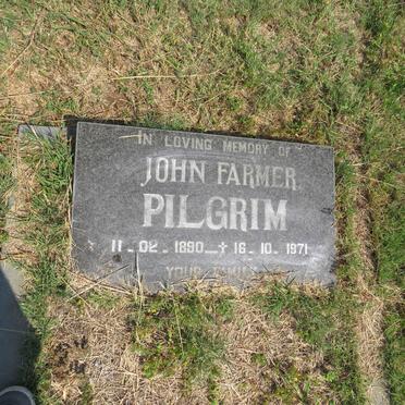 PILGRIM John Farmer 1890-1971