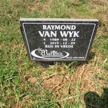 WYK Raymond, van 1989-2019