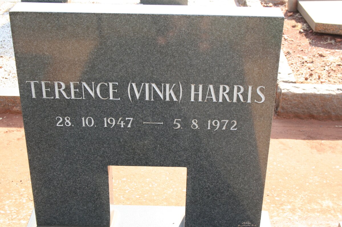 HARRIS Terence 1947-1972