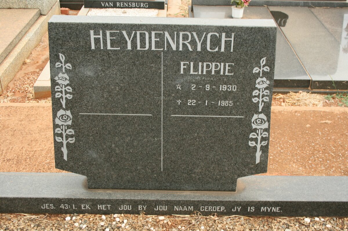 HEYDENRYCH Flippie 1930-1985
