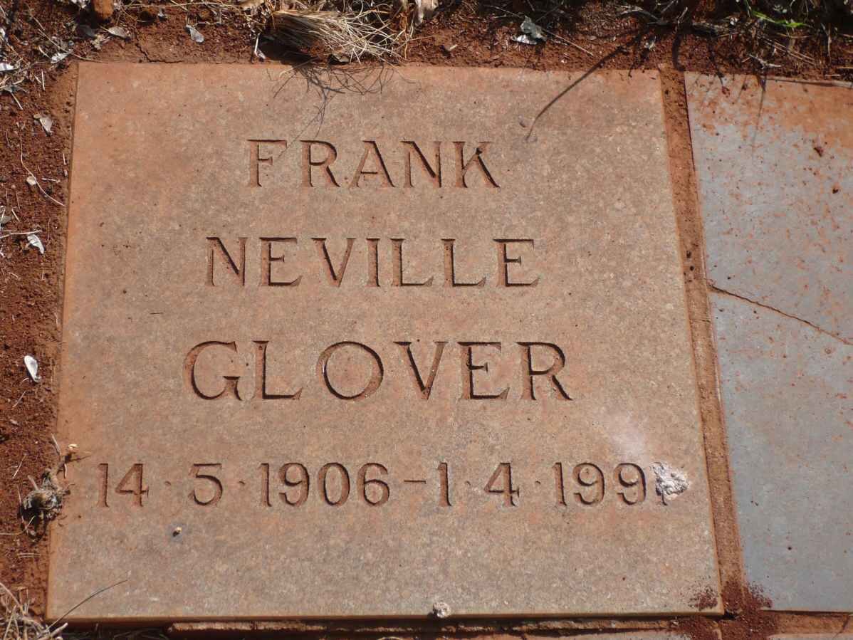 GLOVER Frank Neville 1906-199?