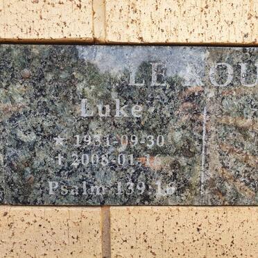 ROUX Luke, le 1931-2008