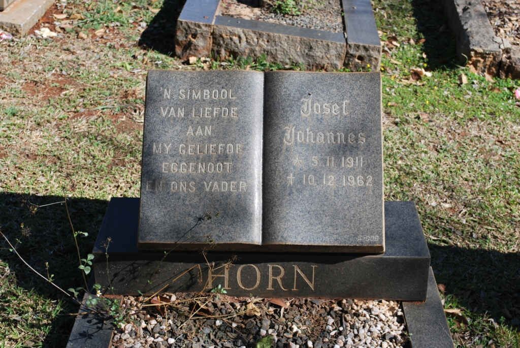 HORN Josef Johannes 1911-1962