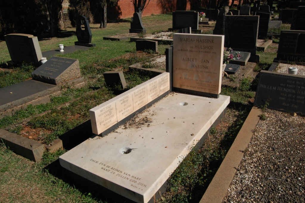 HASSINK Albert Jan 1905-1973 &amp; Maria HULSHOF 1906-1970
