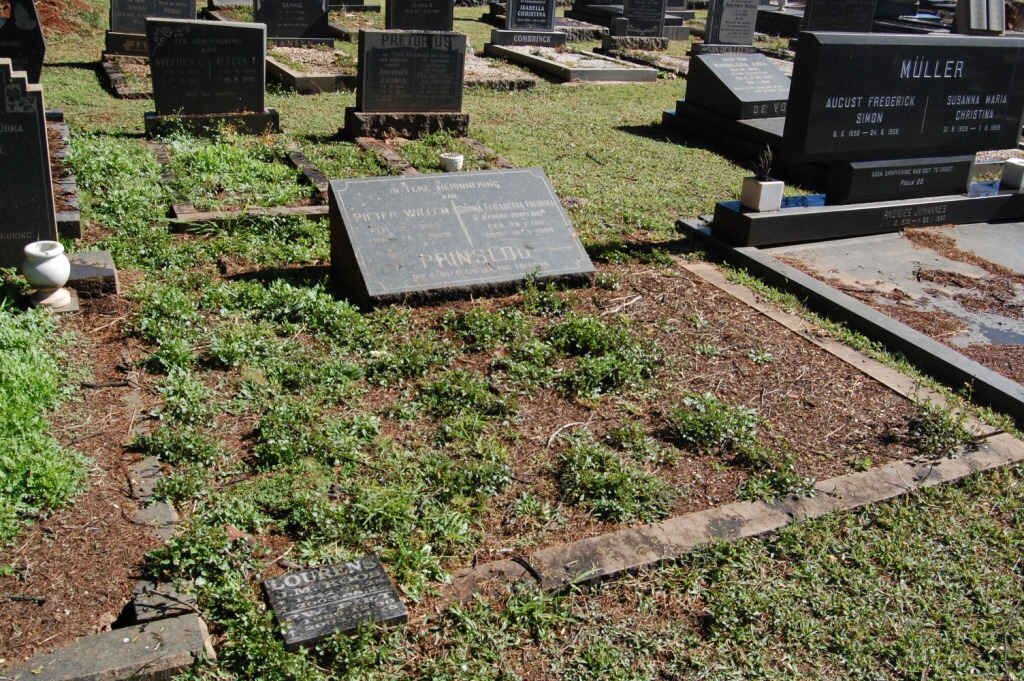 PRINSLOO Pieter Willem 1905-1969 &amp; Sophia Elisabetha Fredrika DORFLING 1911-1998