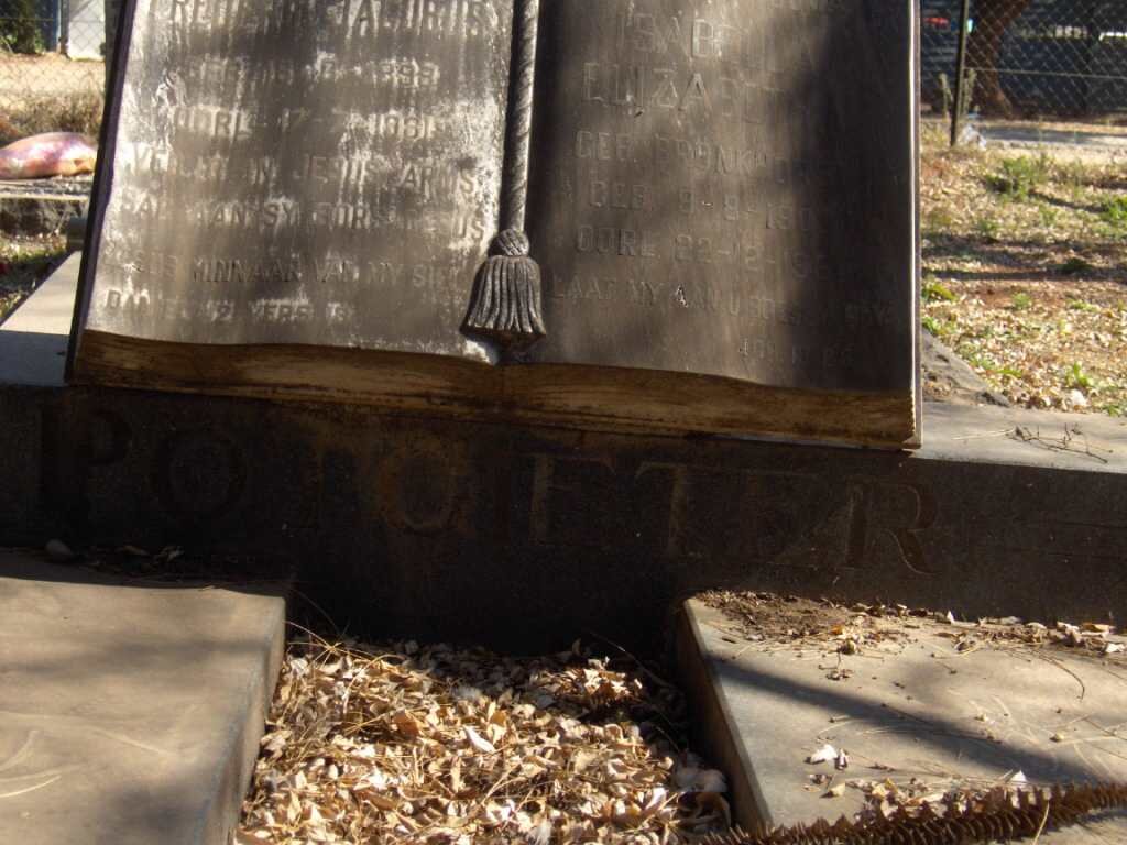 POTGIETER Frederik Jacobus 1898-19?1 &amp; Isabella Elizabetha BRONKHORST 1903-196?