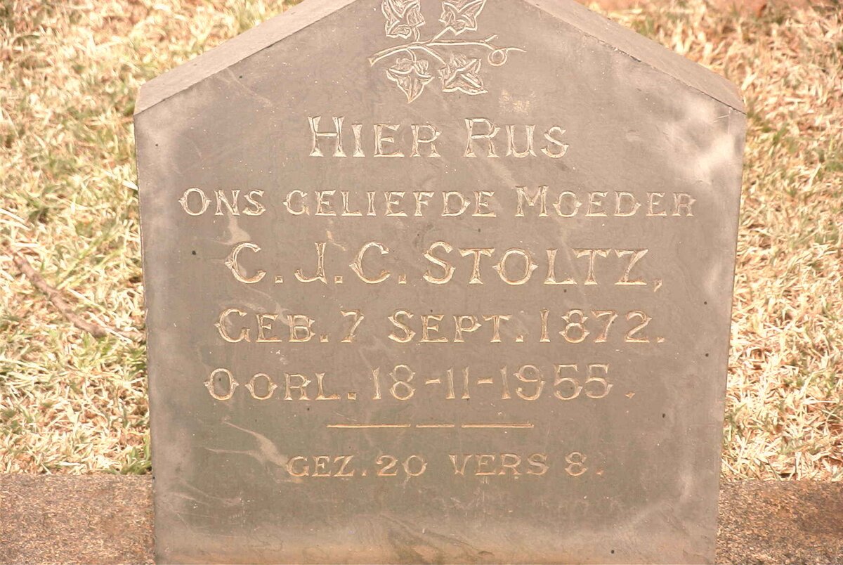 STOLTZ C.J.C. 1872-1955